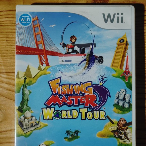 Fishing Master World Tour Nintendo Wii Game (CIB) - Picture 1 of 5
